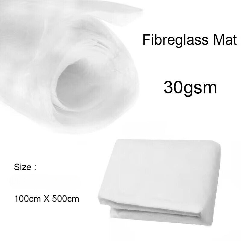 30gsm Glass Fibreglass Mat Fiber Alkali-free Fiberglass Chopped Strand Matting