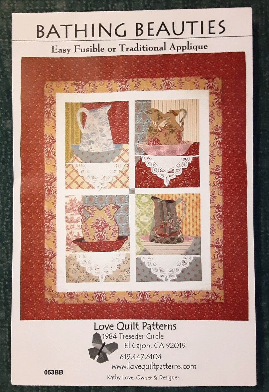 Love Quilt Pattern 053BB BATHING BEAUTIES Sewing Craft Project (H)