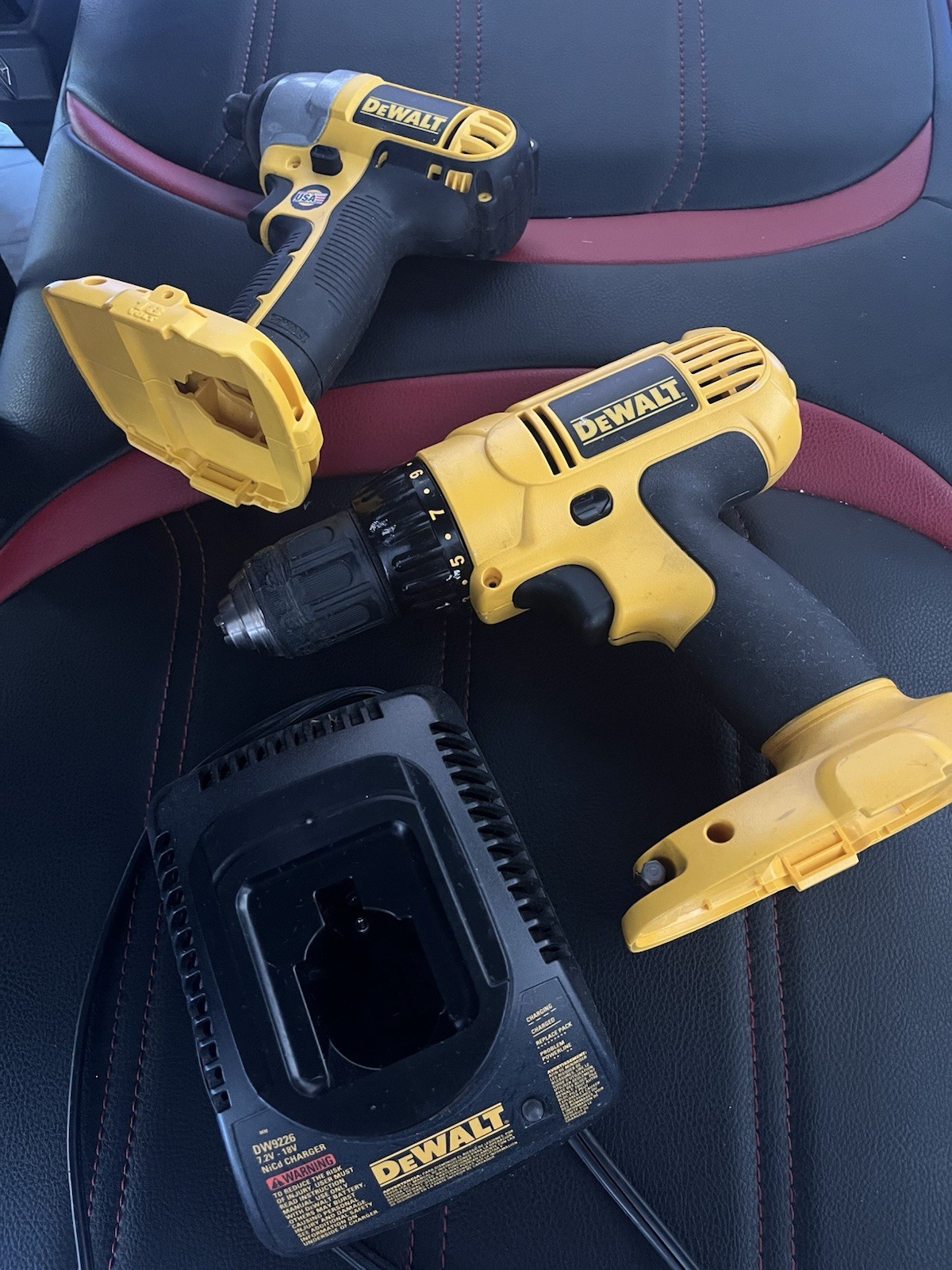 DEWALT Drill and Impact Combo Kit No Batteries Good Condition