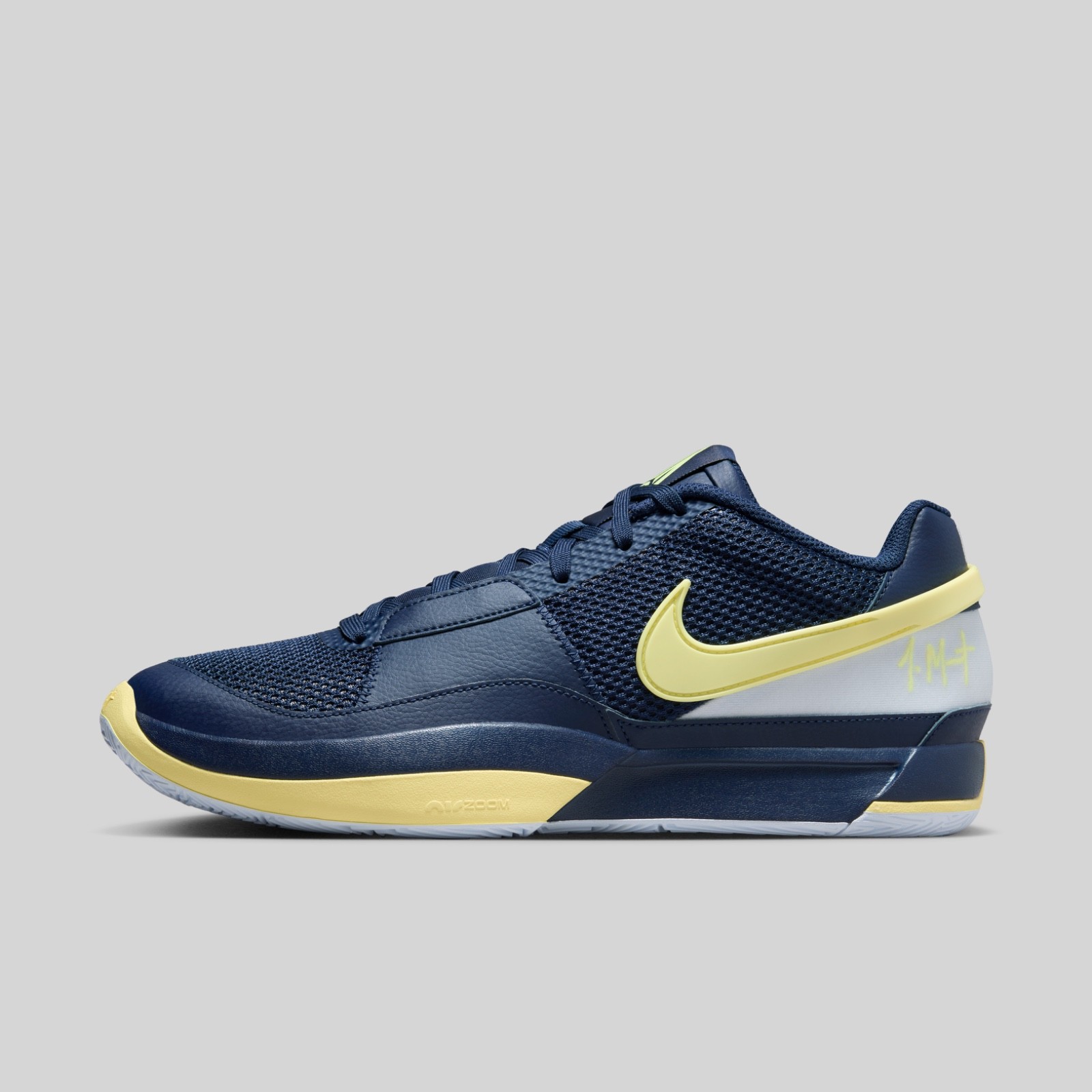 Nike JA 1 'Murray State' Midnight Navy Yellow FQ4796-402 Men's Size 9 Shoes
