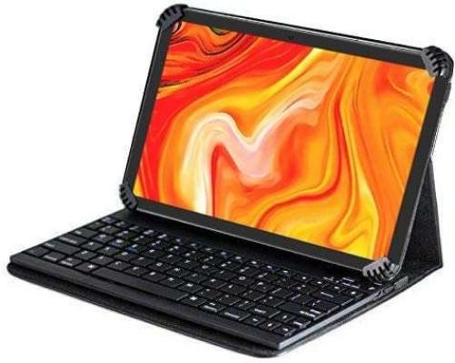 Navitech Leather Case Bluetooth Keyboard Compatible For ASUS 9.7"