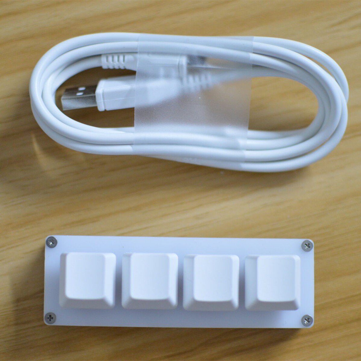 4-key Keypad Keyboard USB Mini Mechanical Keyboard DIY Custom Shortcut Macro c