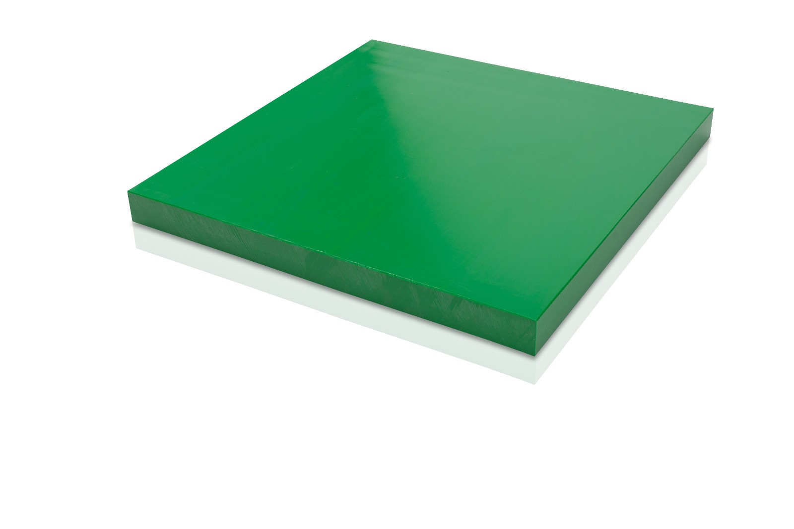 HDPE Polyethylene Plastic Sheet, Green Color, Various Sizes and Thicknesses