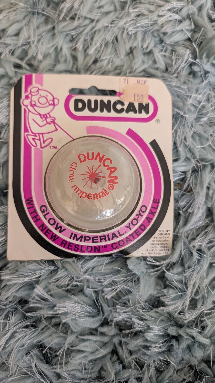 Vintage Duncan Glow Imperial Yoyo New In Package