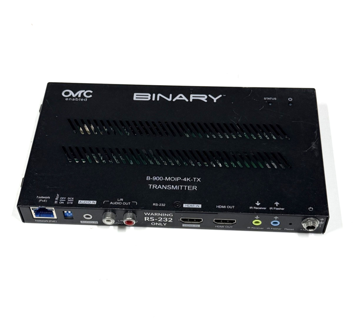 BINARY 900 Series 4K Media over IP Transmitter: B-900-MOIP-4K-TX No Power Cord