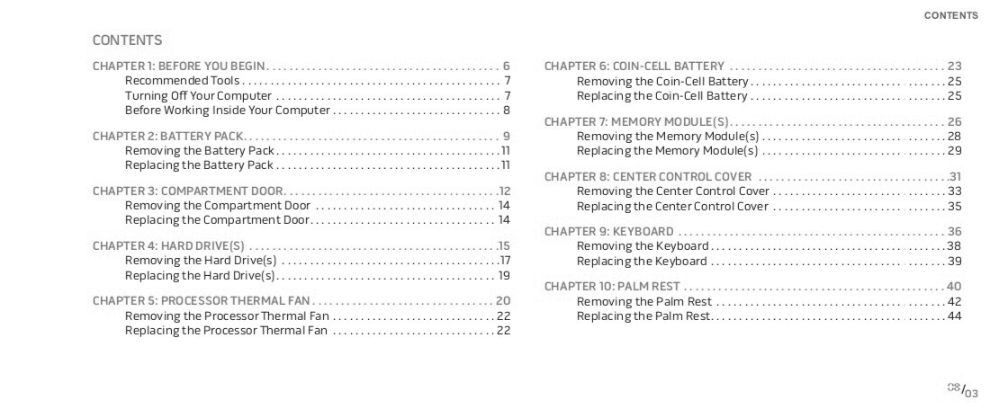 Alienware M17x SERVICE MANUAL