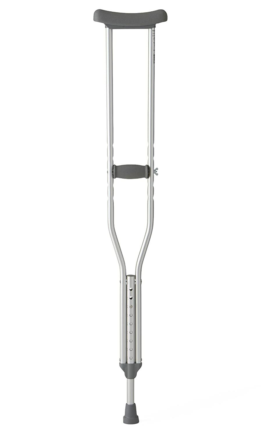 Medline MDSV80536 Standard Aluminum Crutches Youth - 1 Pair **FAST SHIPPING**