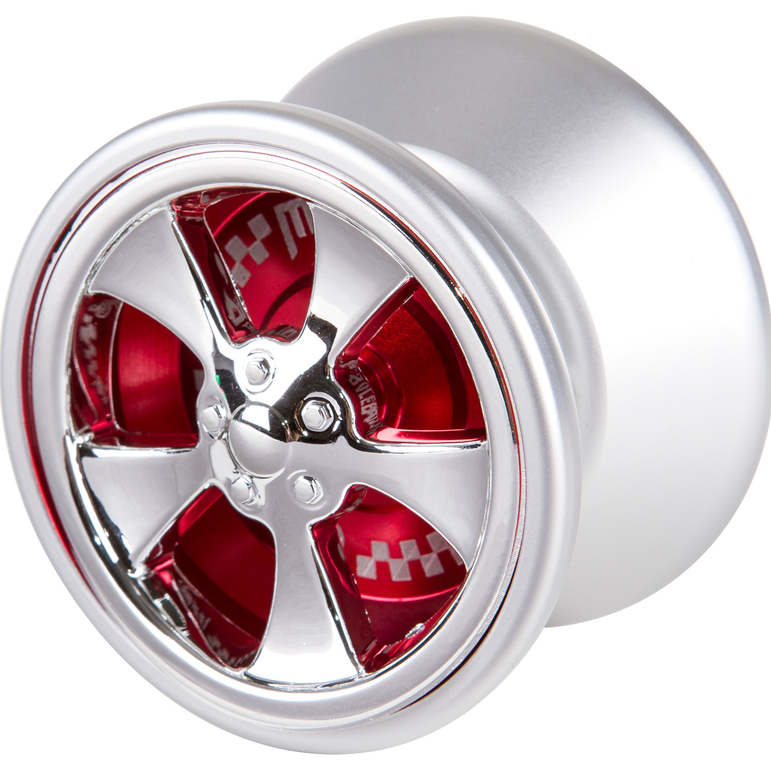 Duncan Metal Racer DeLuxe Series Yo-yo Silver Aircraft Aluminum Ball Bearing