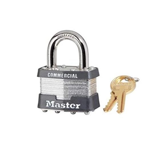 Keyed Padlock, Alike, 1-3/4"W