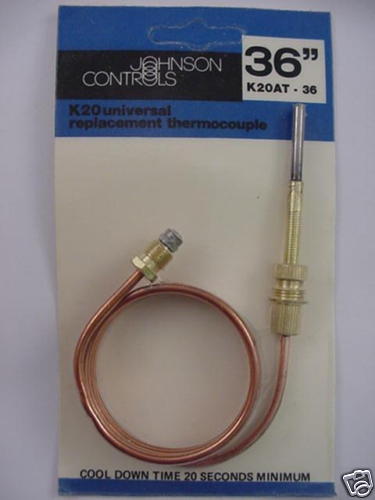 Johnson Controls K20AT 36 Thermocouple K20AT36 Ships on the Same Day of Purchase