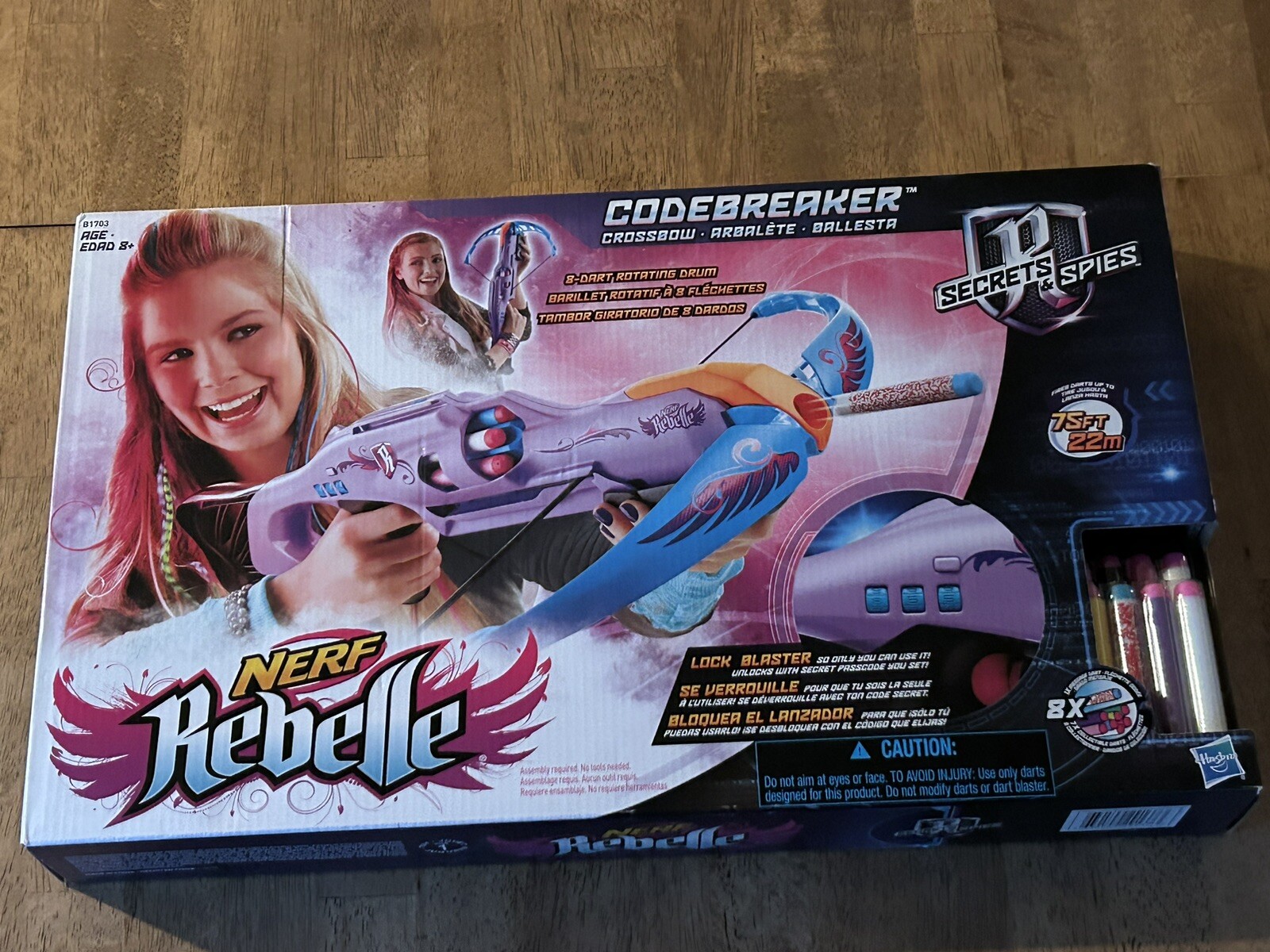NIB Nerf Rebelle: CODEBREAKER Crossbow Blaster