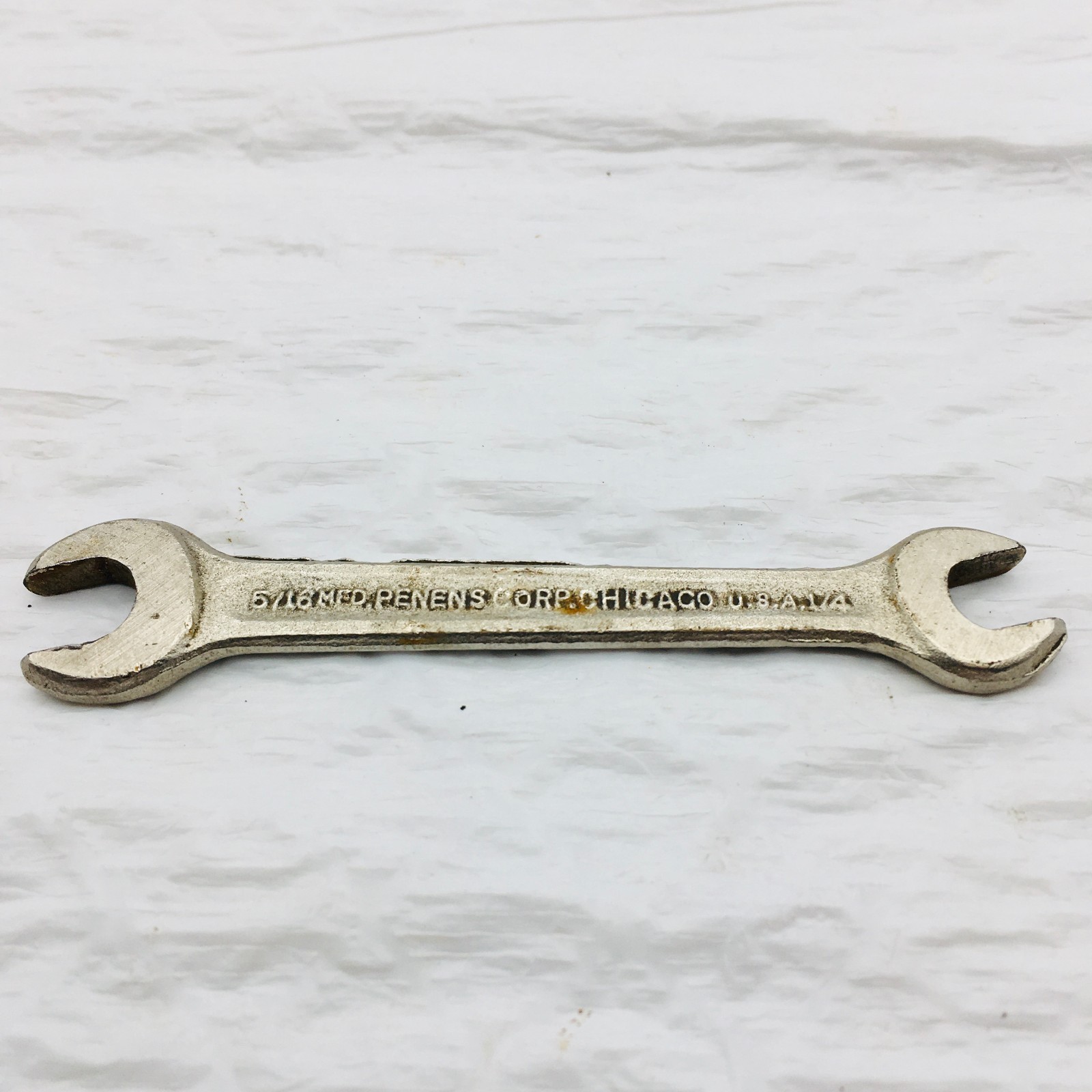 Penens Corporation Open Wrench 5/16" 1/4" Chicago IL U.S.A. DG9 3.4 Inches Long