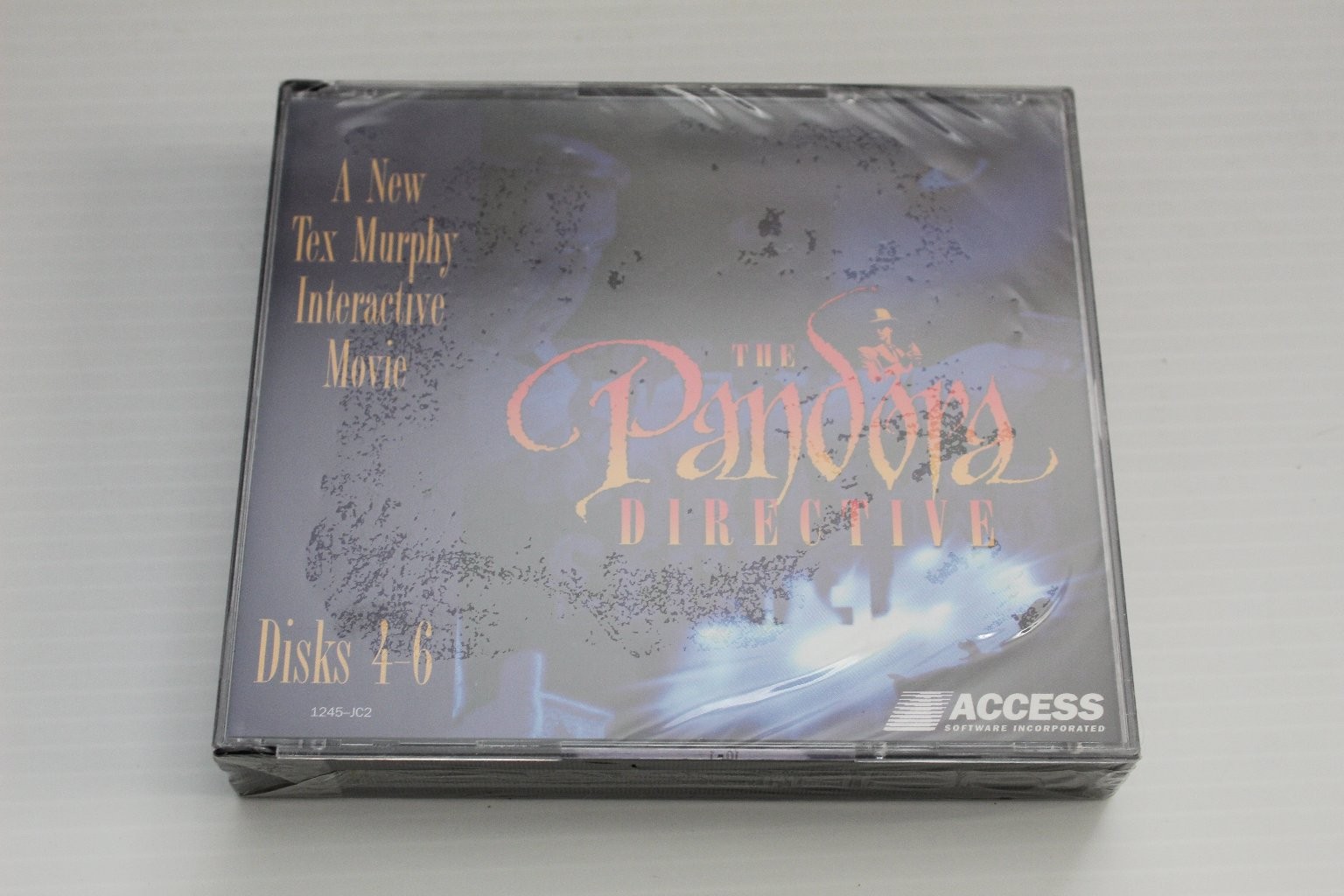 The Pandora's Directive Software Tex Murphy Interactive Movie CD-ROM Access