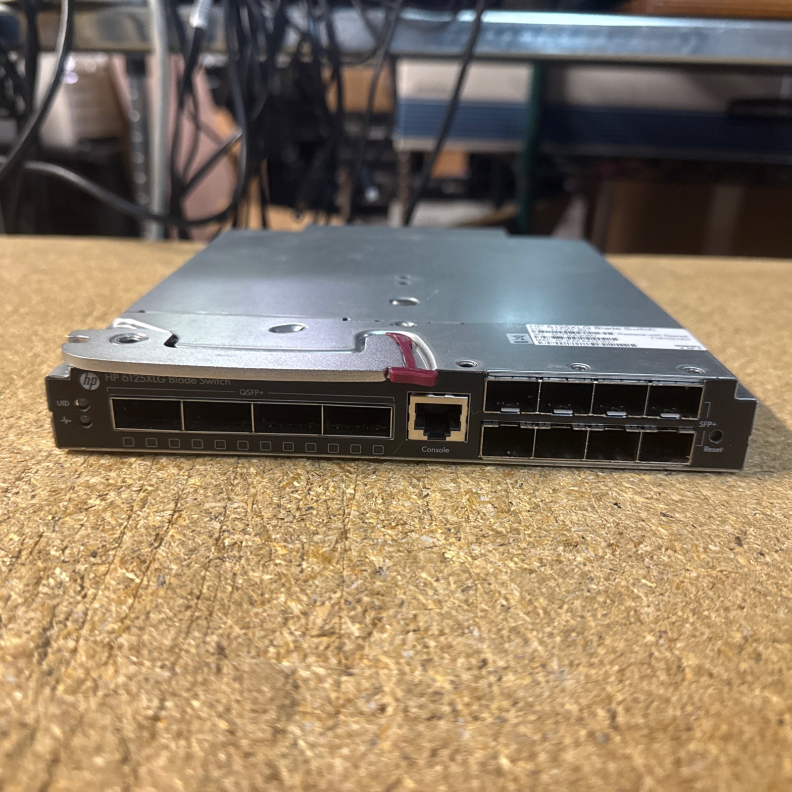 HP 716102-001 711307-B21 6125XLG Blade Switch 4 x 40Gb QSFP+ & 8 x 10Gb SFP+
