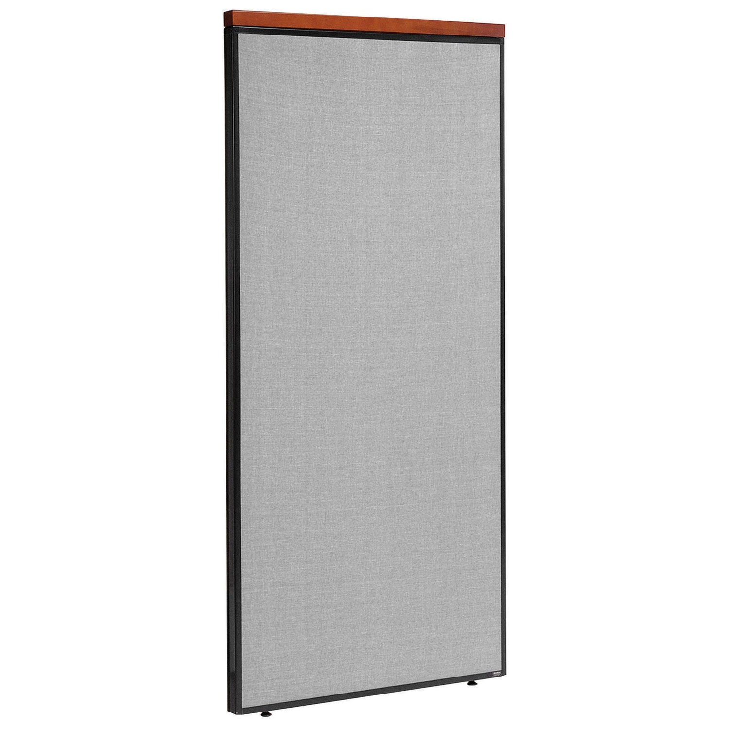 36-1/4"W x 73-1/2"H Deluxe Office Partition Panel Gray