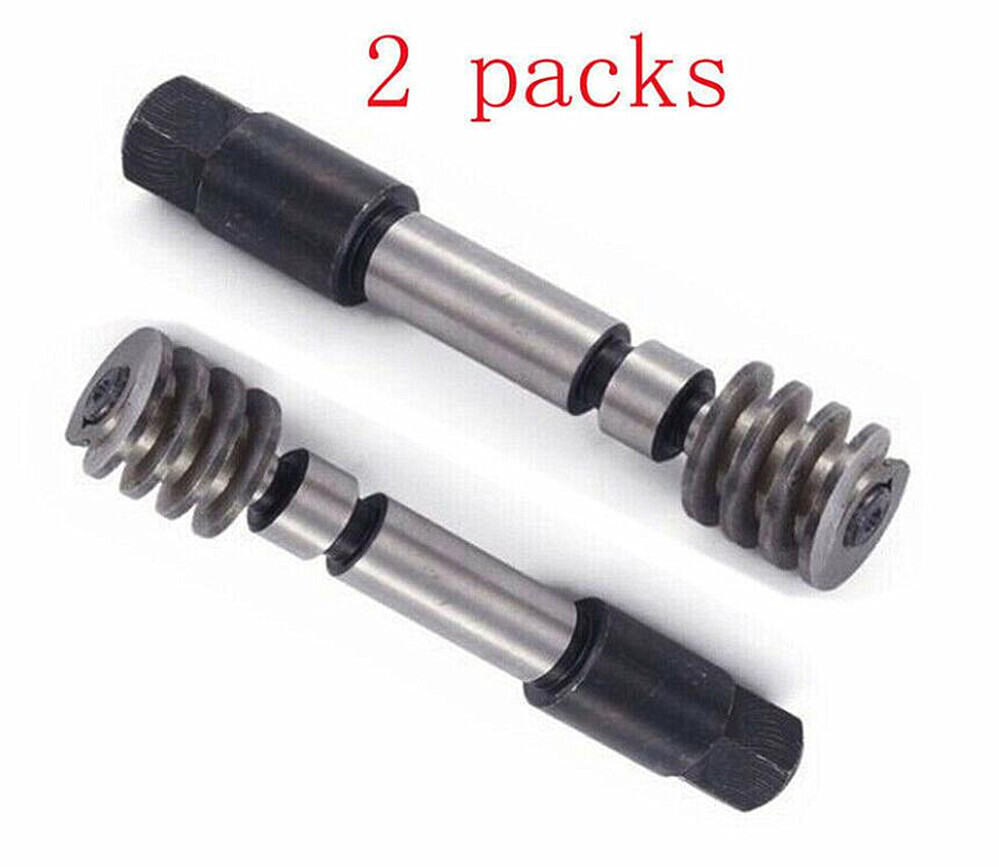 2Set Milling Machine Part Adjustable Worm Gear Assembly For Bridgeport Mill Tool