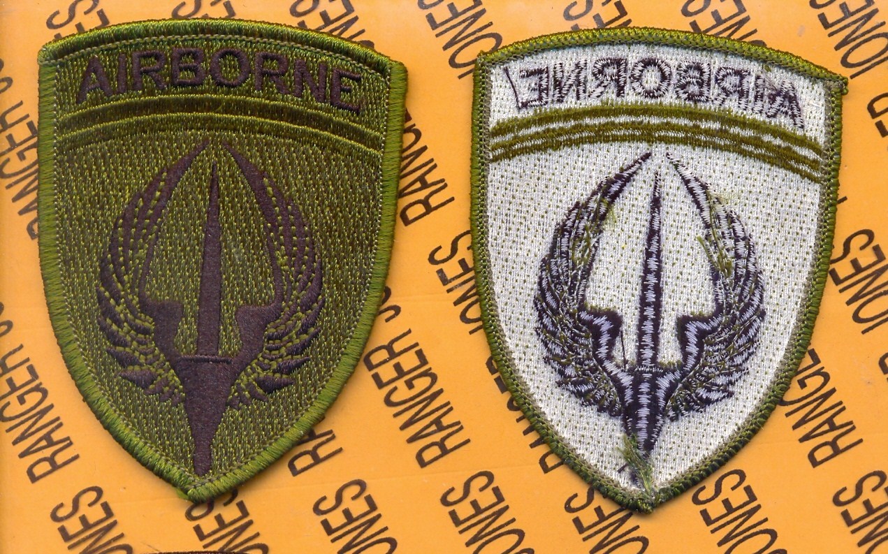 US Army Special Operations Aviation Command Airborne SOAC OD shoulder patch m/e