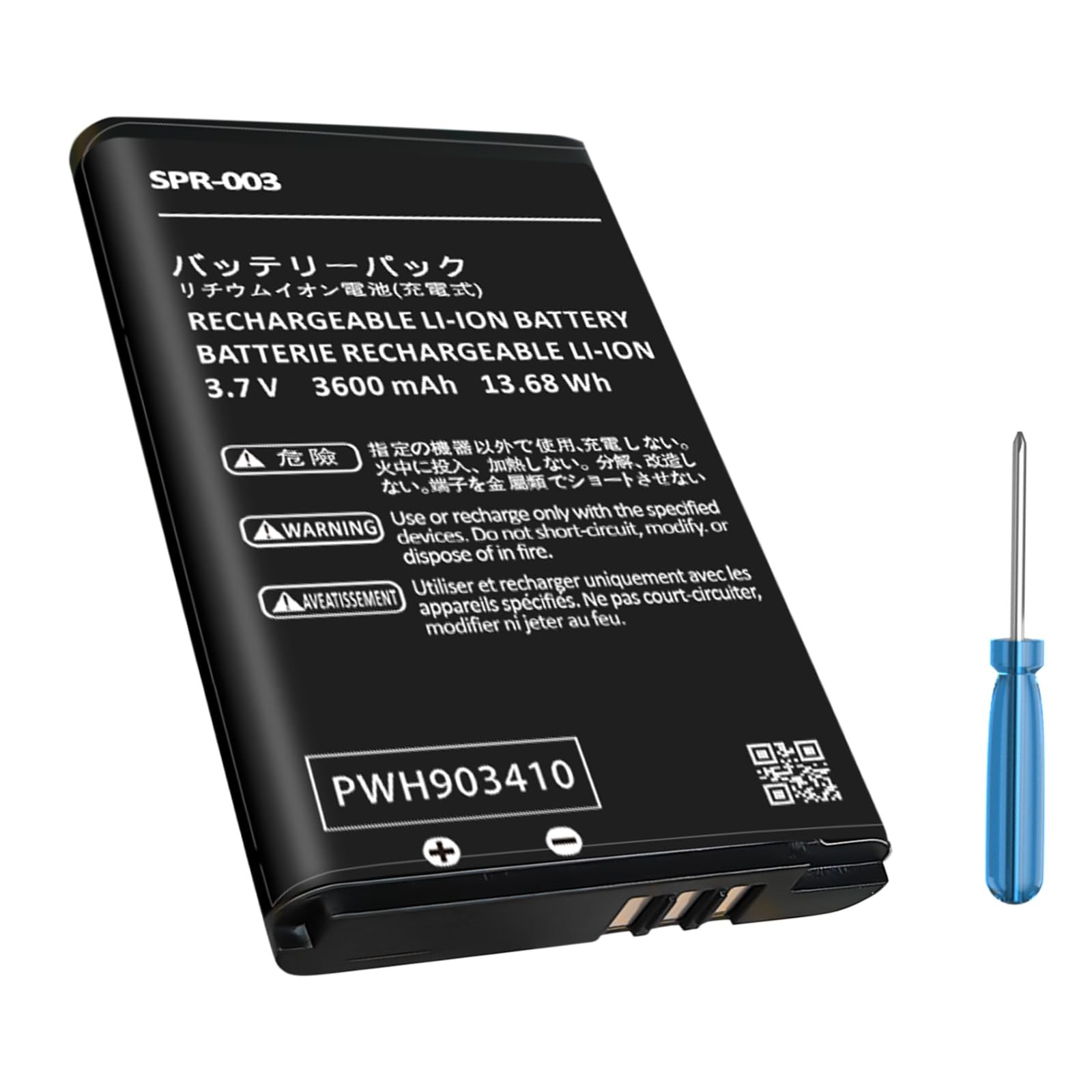 SPR-003 Battery, 3600mAh New Upgrade High Capacity Battery Replacement for...