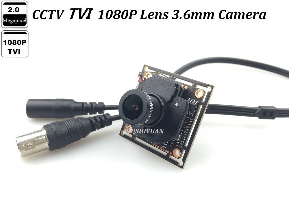 CCVT HD-TVI 1080P 2.0MP 3.6mm lens IR-Cut  CCTV Security HD TVI Camera
