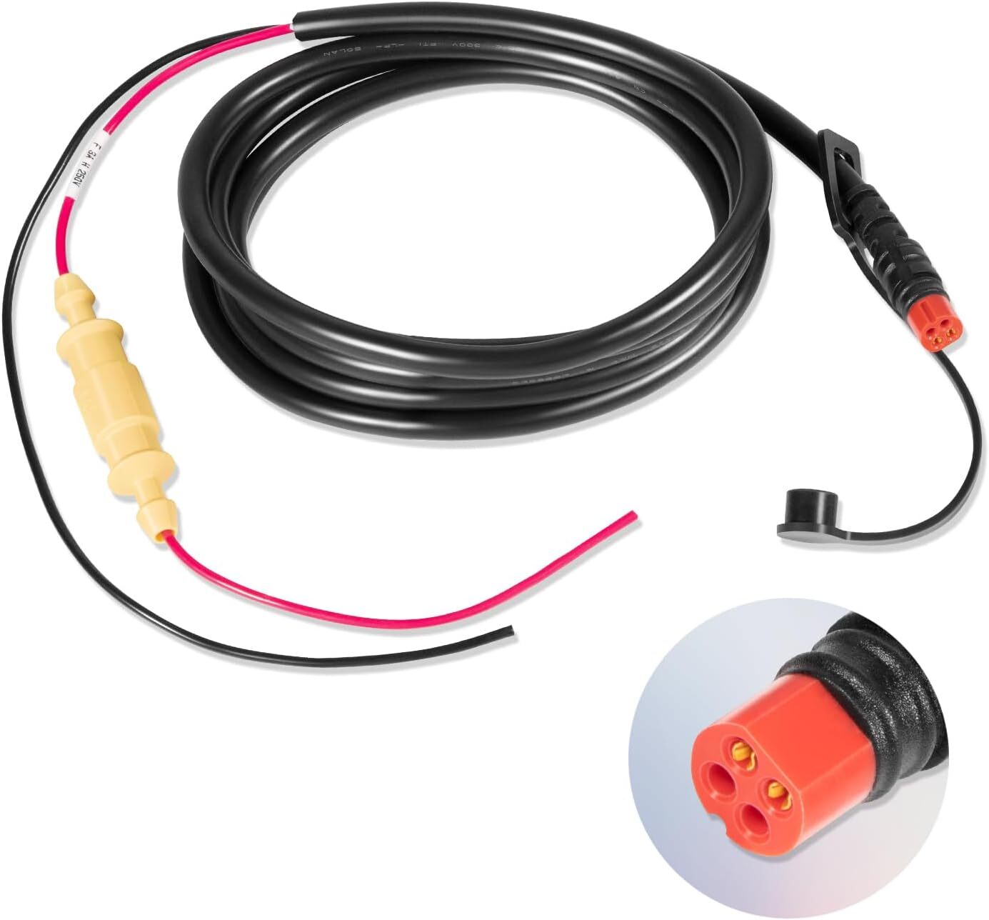 010-11678-10 Power Cable, 4-Pin Power Cord for Garmin Echo Fish Finder 100, 101