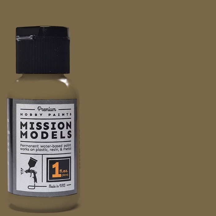 Mission Models Paint - khakibrun RAL 7008 (1oz Bottle) - MMP008