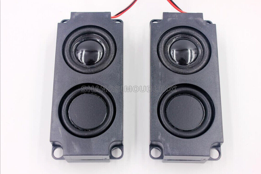2pcs 5W 8ohm full range speaker dual vibration diaphragm audio loudspeaker New