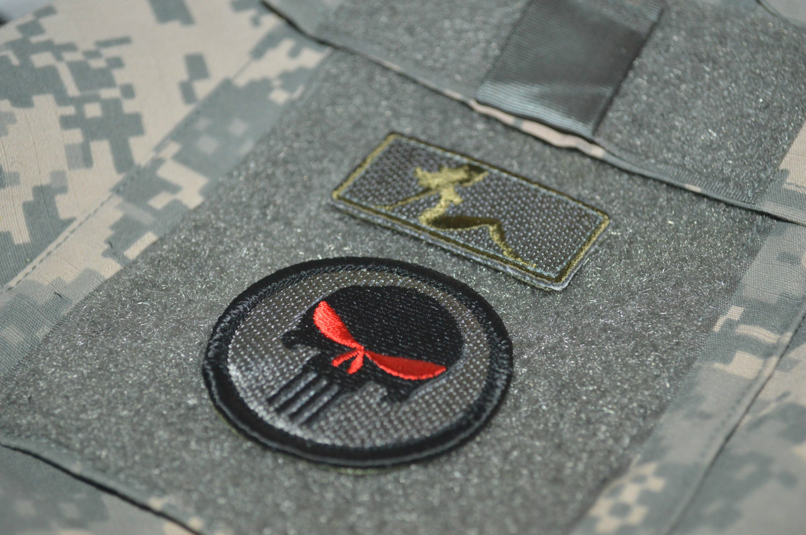 JSOC JOINT SPECIAL OPERATION COMMAND vêlkrö 2" 2-PC: WINGED SKULL + TERMINATOR