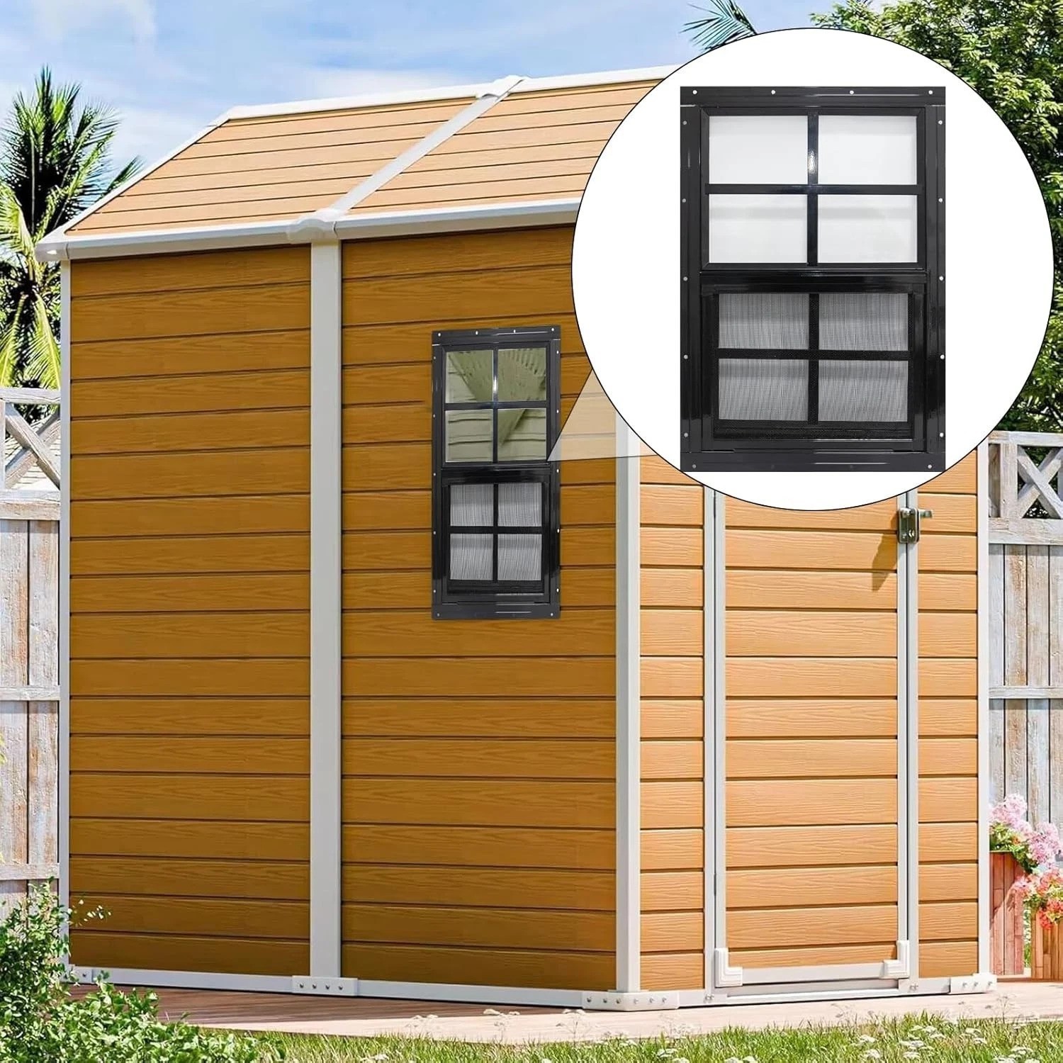 Multi-Purpose Shed Windows for Garage, Playhouse