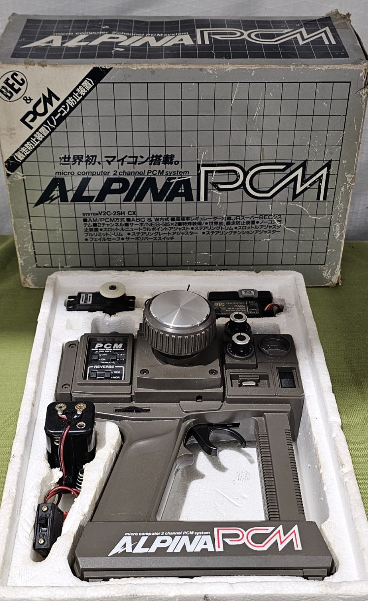 Alpina PCM JR Propo R/C Processor 80's Retro