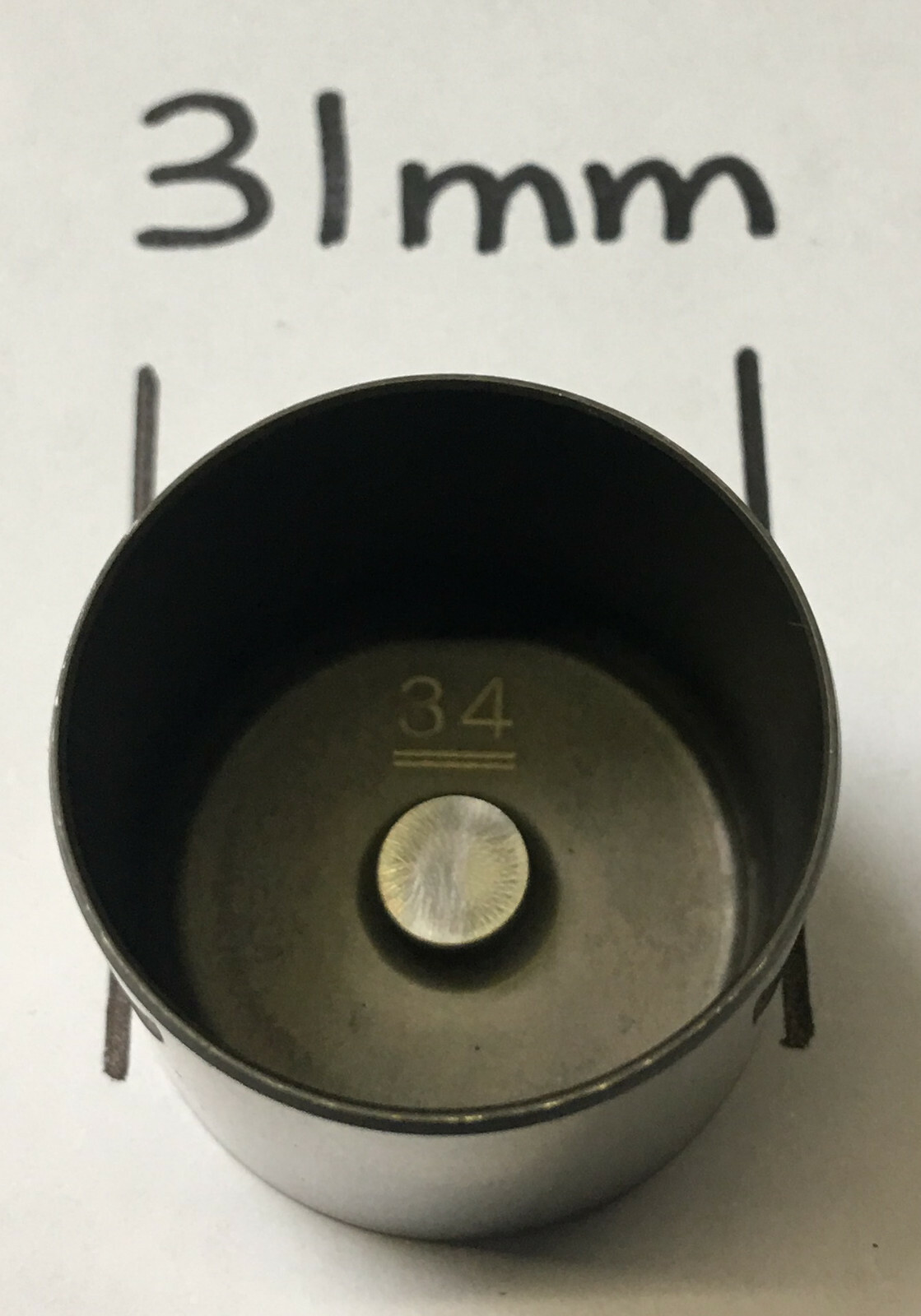 31mm Valve Tappet Solid Lifter Bucket Lash Adjuster Fits Toyota 1AZ 2AZ 1GR 1ZZ