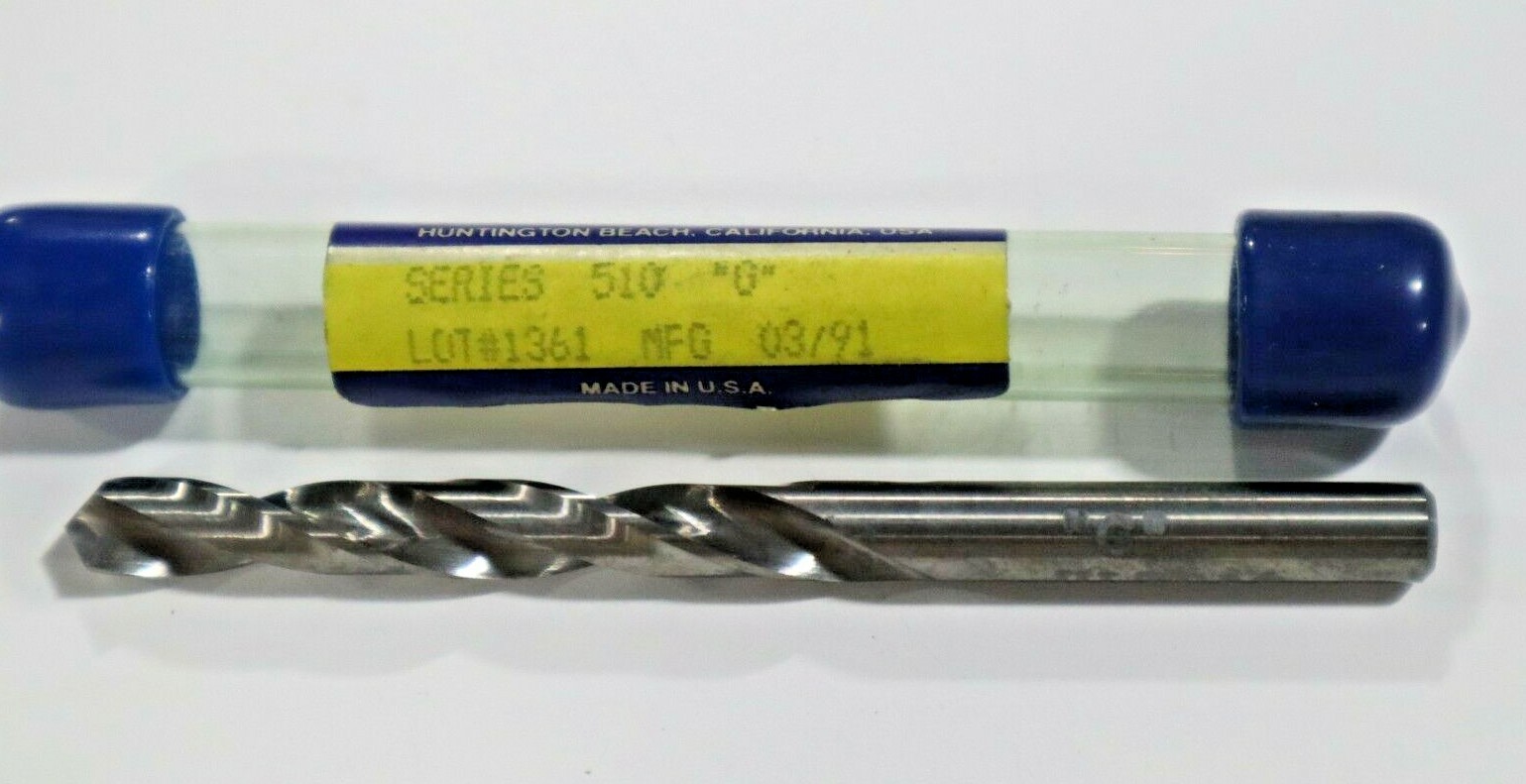 SIZE "G" CARBIDE DRILL, 2 FLUTE C489