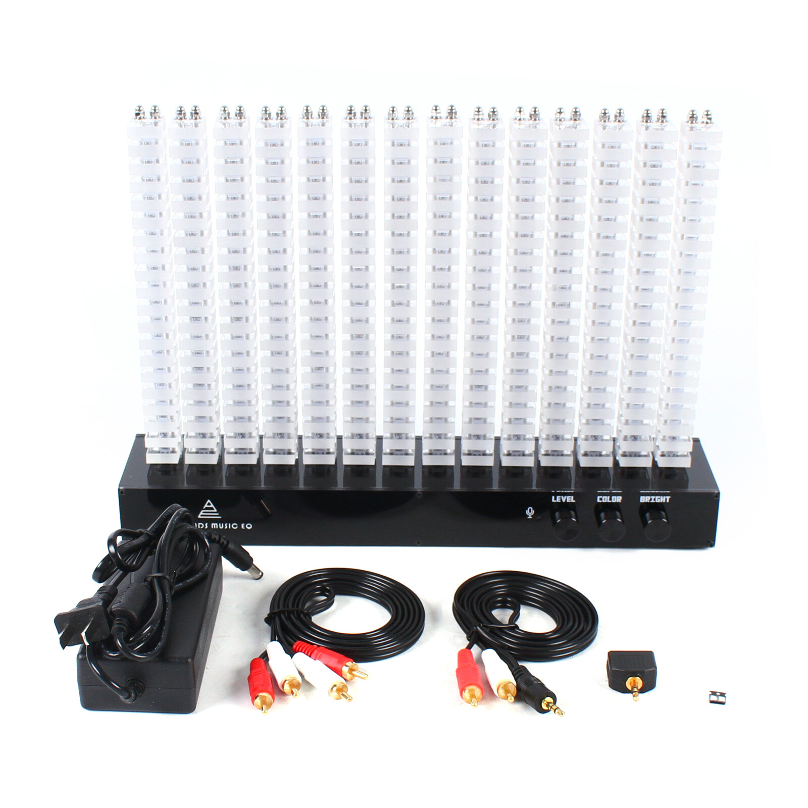 Acrylic 14-Segment Spectrum Analyzer Led Rhythm Light Music Spectrum Light 110V