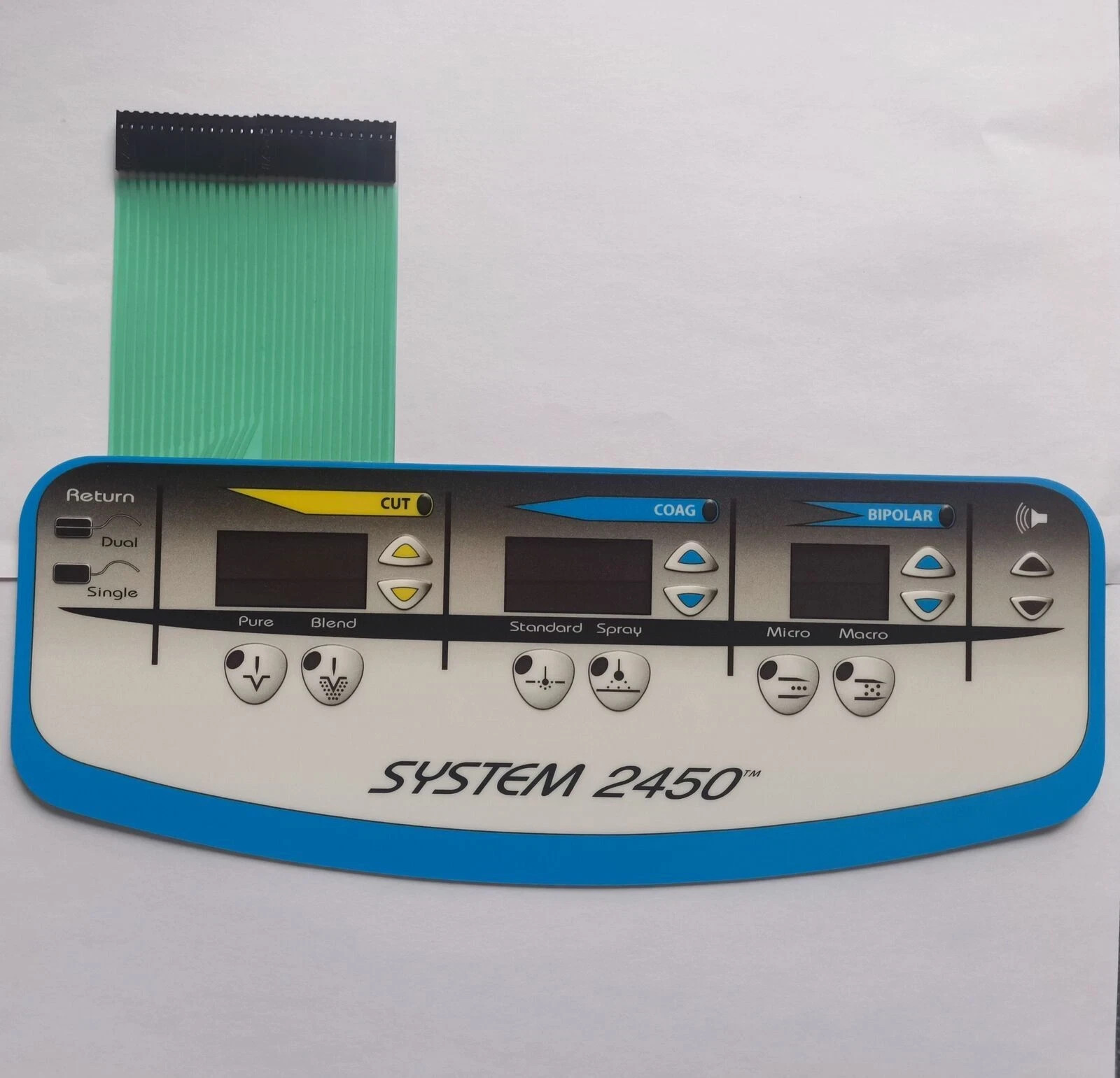 1PCS SYS-2450 Keypad Membrane for ConMed System 2450 ESU Generator Button Film
