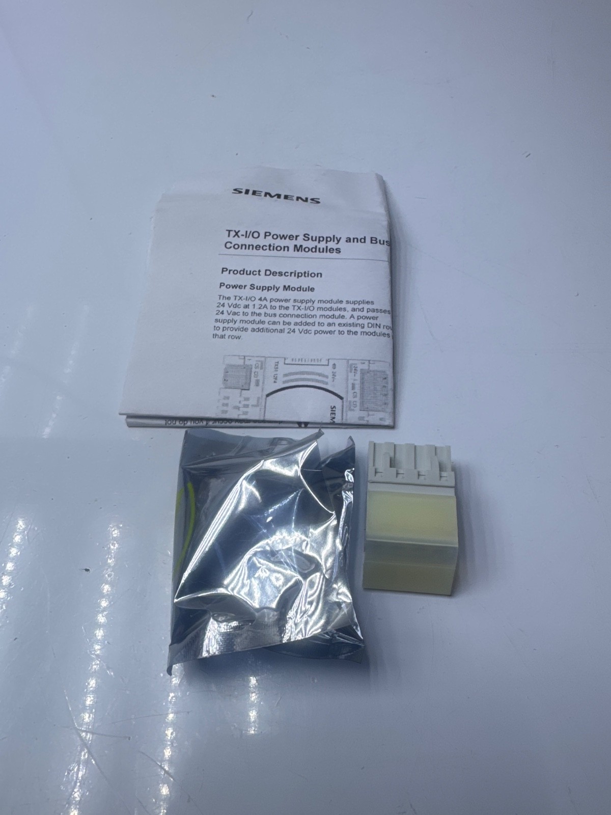 Siemens TXS1.EF4 Bus Connection Module For Smoke Control System