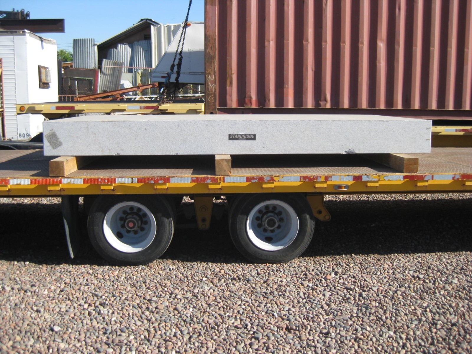 Granite surface plate 6' x 12' x 12.5"