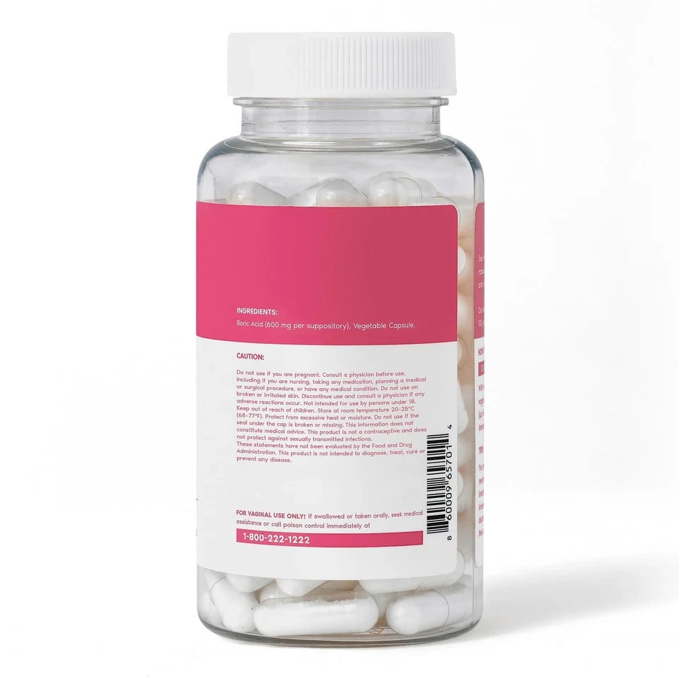 Her Fantasy Box Fresh Clean For A Balanced & Healthy PH Vaginal Suppositories