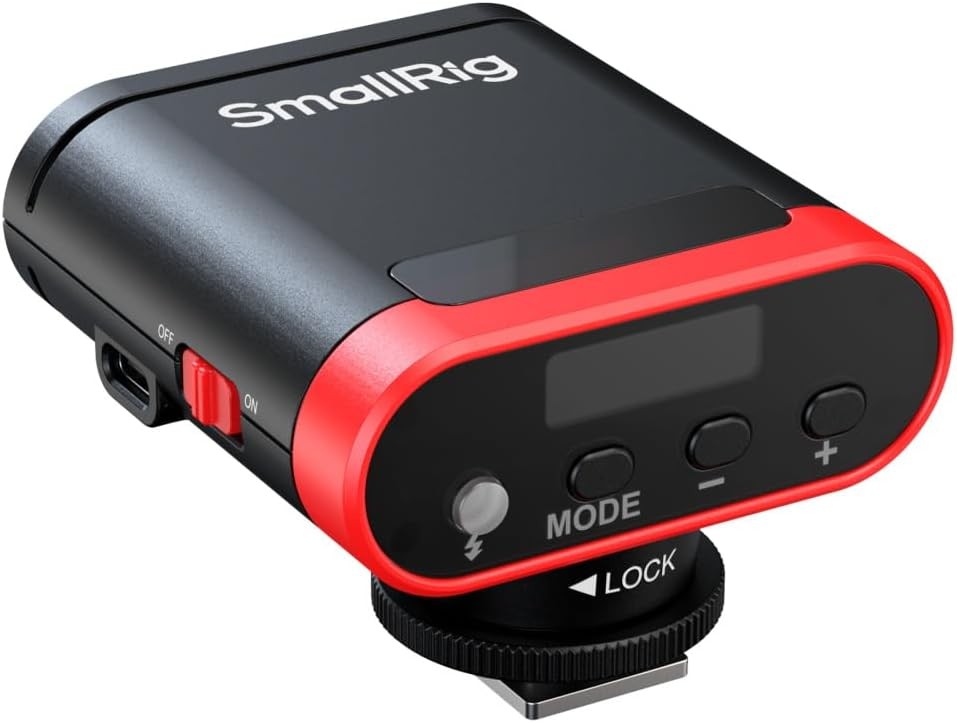 SmallRig RS20 Mini On-Camera Flash Light Speedlite 5600K Canon Nikon Fuji Sony