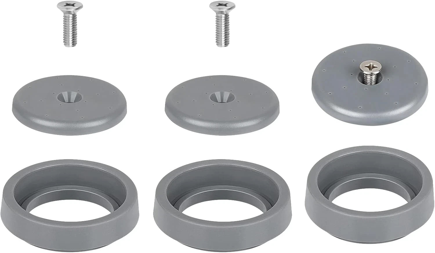 3 Pack Commercial Spray Valve Repair Kit for Most Commercial Sink Pre-Rinse Spra
