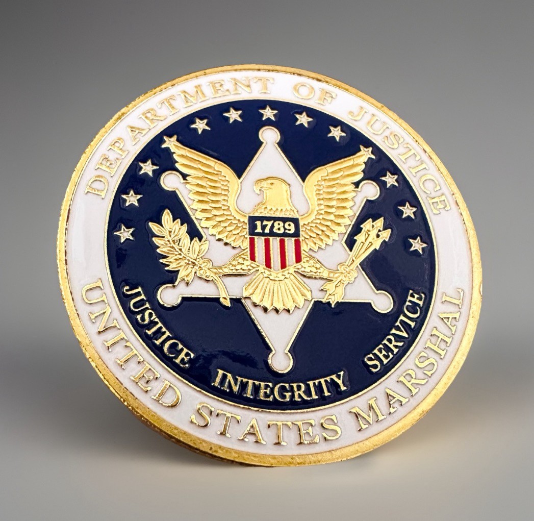 US Federal Marshal Service Special Agent Challenge Coin ·IN STOCK· ·GREAT GIFT·