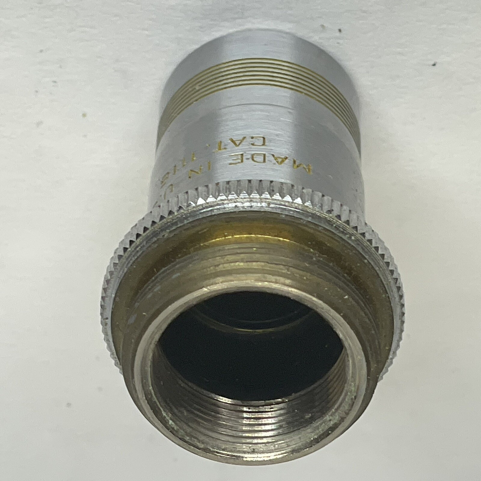 Vtg American Optical Spencer Cat. 1116 45x N.A. .66 Microscope Objective Lens
