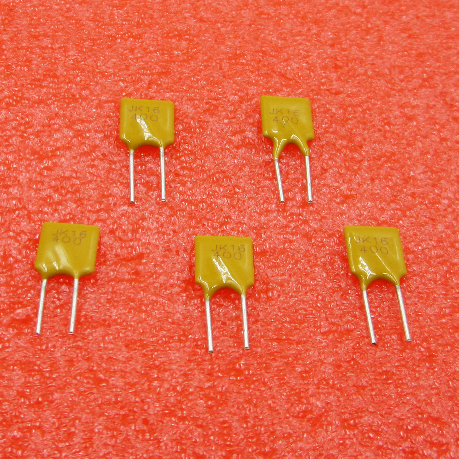 20PCS JinKe Polymer PPTC PTC DIP Resettable Fuse 16V 4A JK16-400
