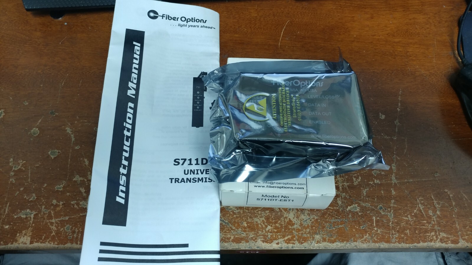 Fiber Options S711DT-EST1 Universal Data Transmission System ~!~ Brand New ~!~