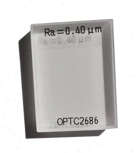 Roughness Calibration Block Multi-reticle Specimen (Square Wave) Ra 0.4μm