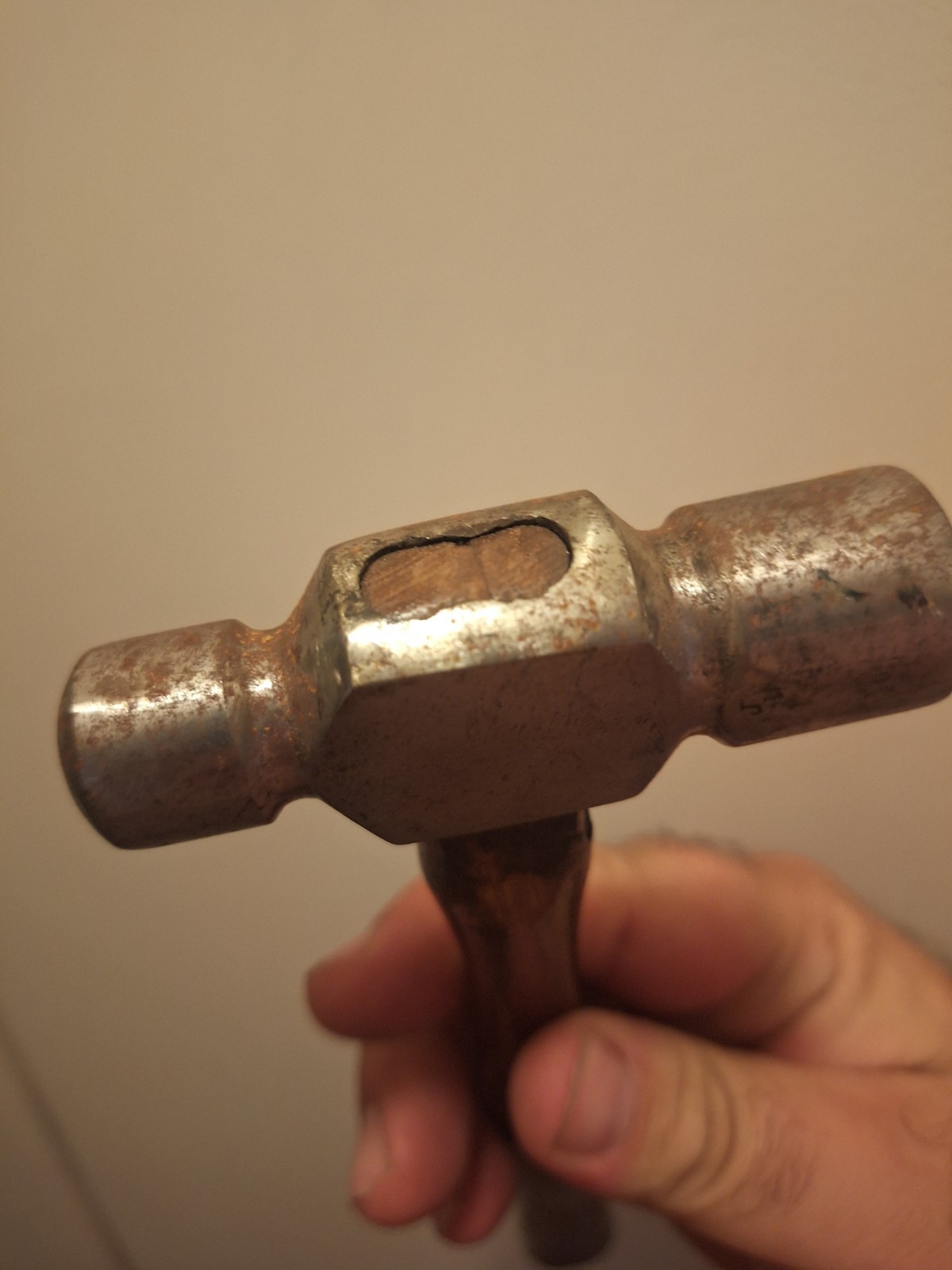 Beautiful Old BALL PEEN HAMMER!