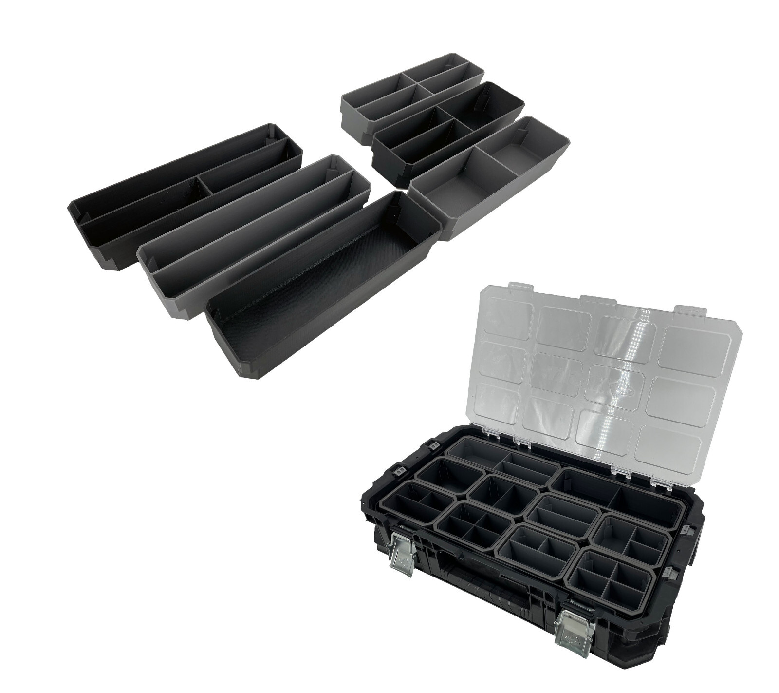 Husky Connect Organizer Compatible Large Nesting Cup Bin