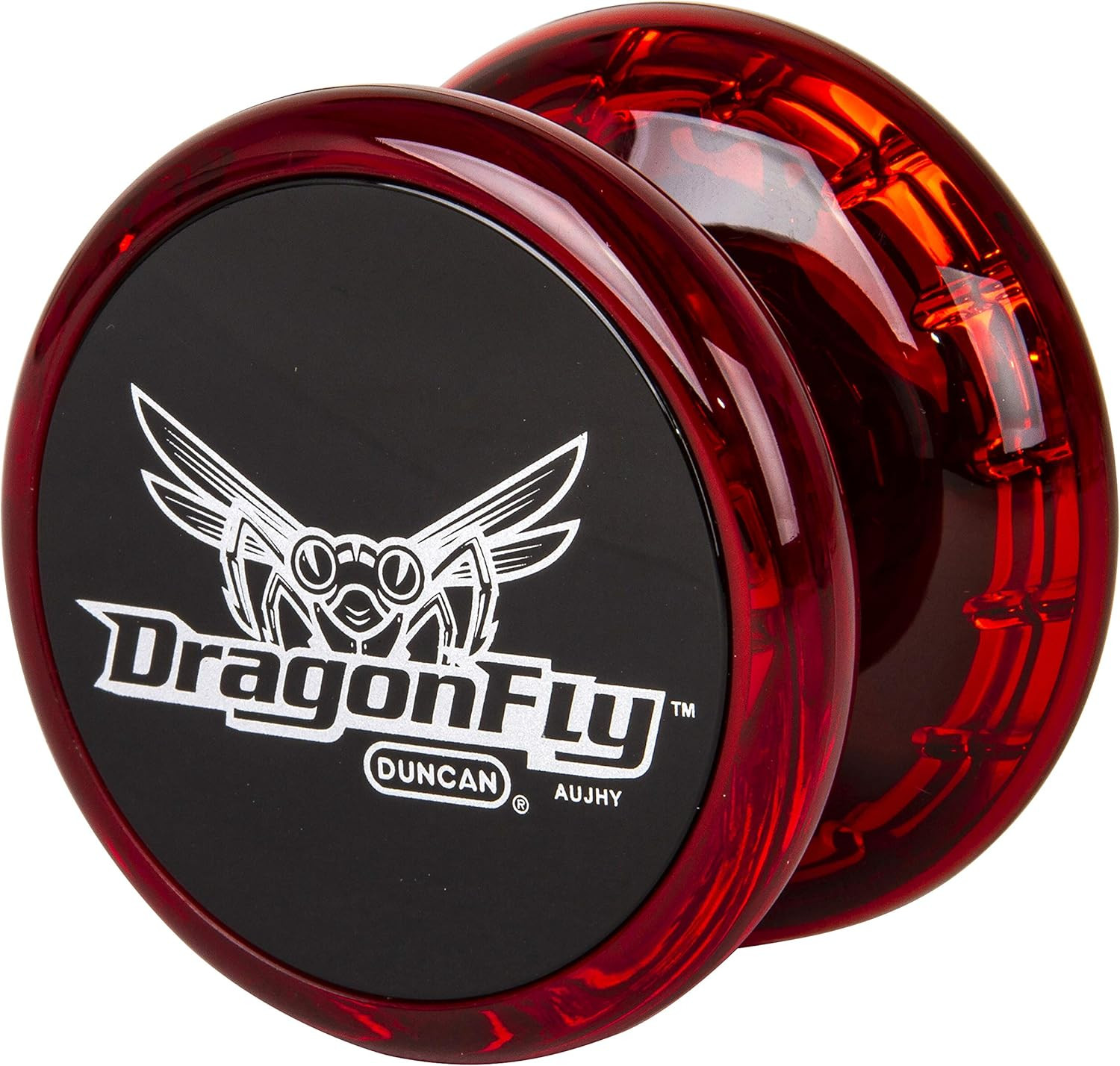 Dragonfly Yo-Yo -Red with Black Cap