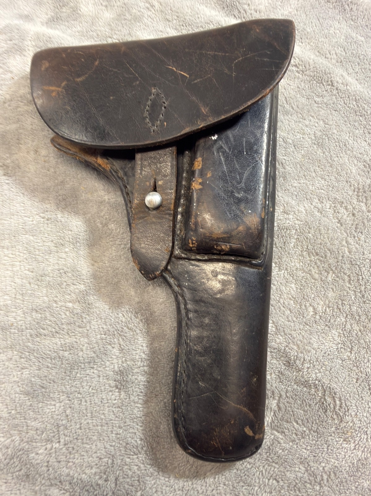 W. German Police Walther PP / Astra Constable Holster w/ Orig. Astra .32 ACP Mag