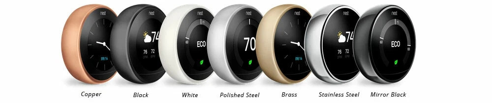 NIB SEALED Google Nest 3rd Generation Gen Learning Thermostat A0013 CHOOSE COLOR