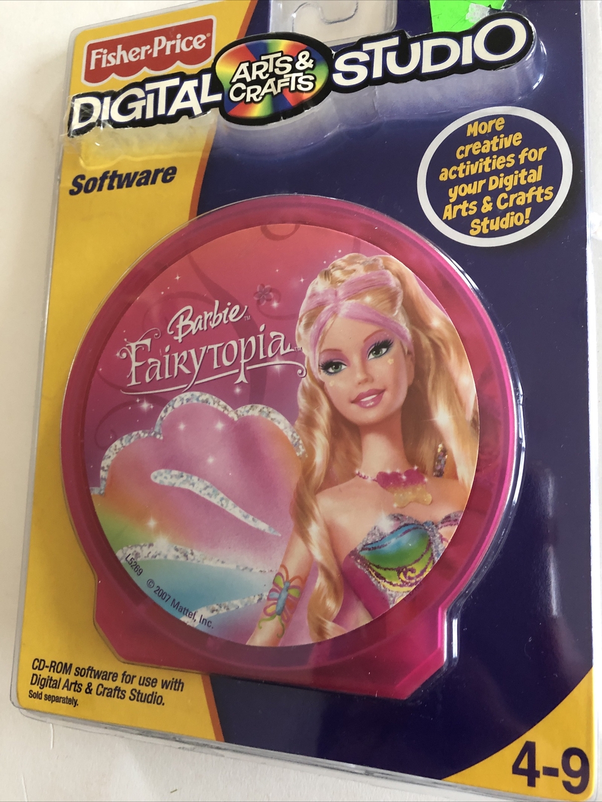 Digital Arts Crafts Studio Barbie Fairytopia Software