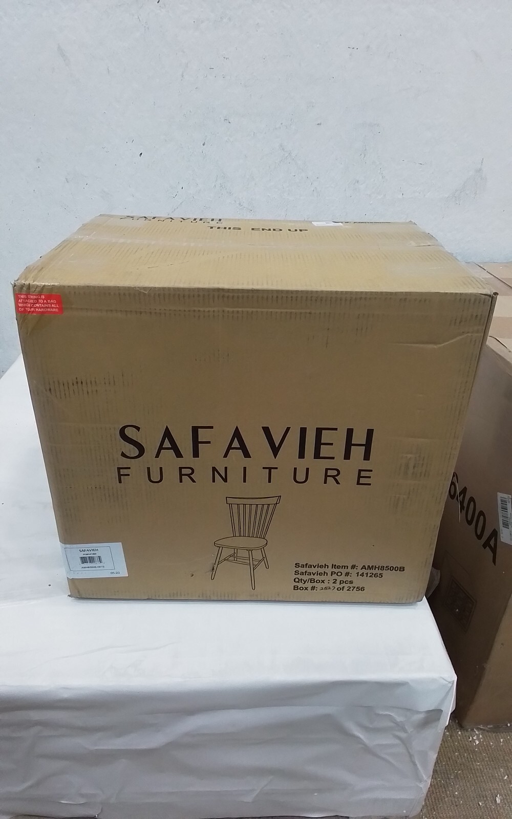 Safavieh PARKER SPINDEL SIDE CHAIR, Reduced Price 2172732748 AMH8500B